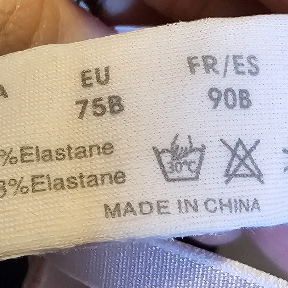 3 For $30🌼🌼Cream Lace Underwire Bra with Adjustable Straps - Picture 5 of 5